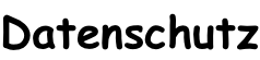 Datenschutz