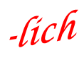 -lich